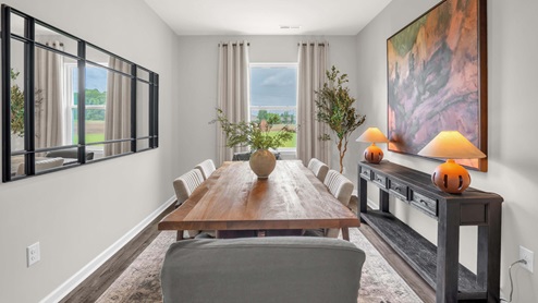 formal dining area