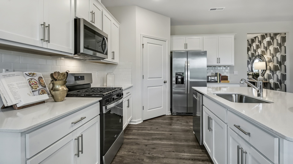 Hayden kitchen with quartz countertops