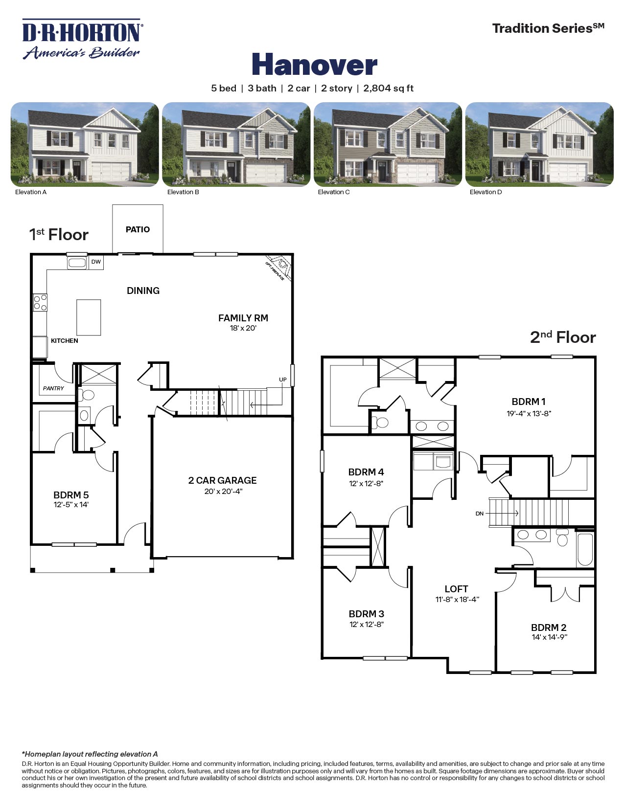 Hanover Floorplan