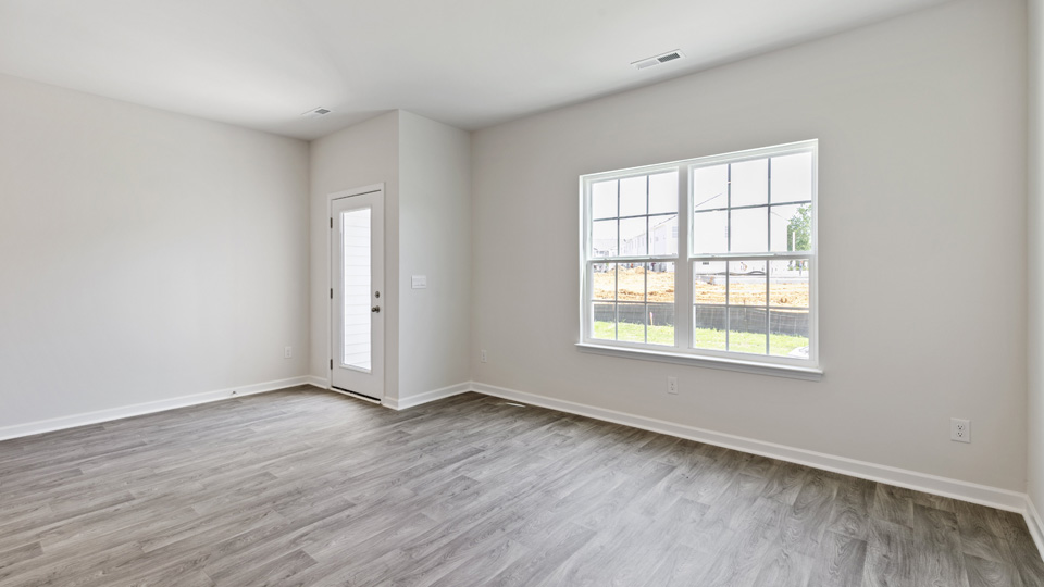 Living area with ample natural lighting