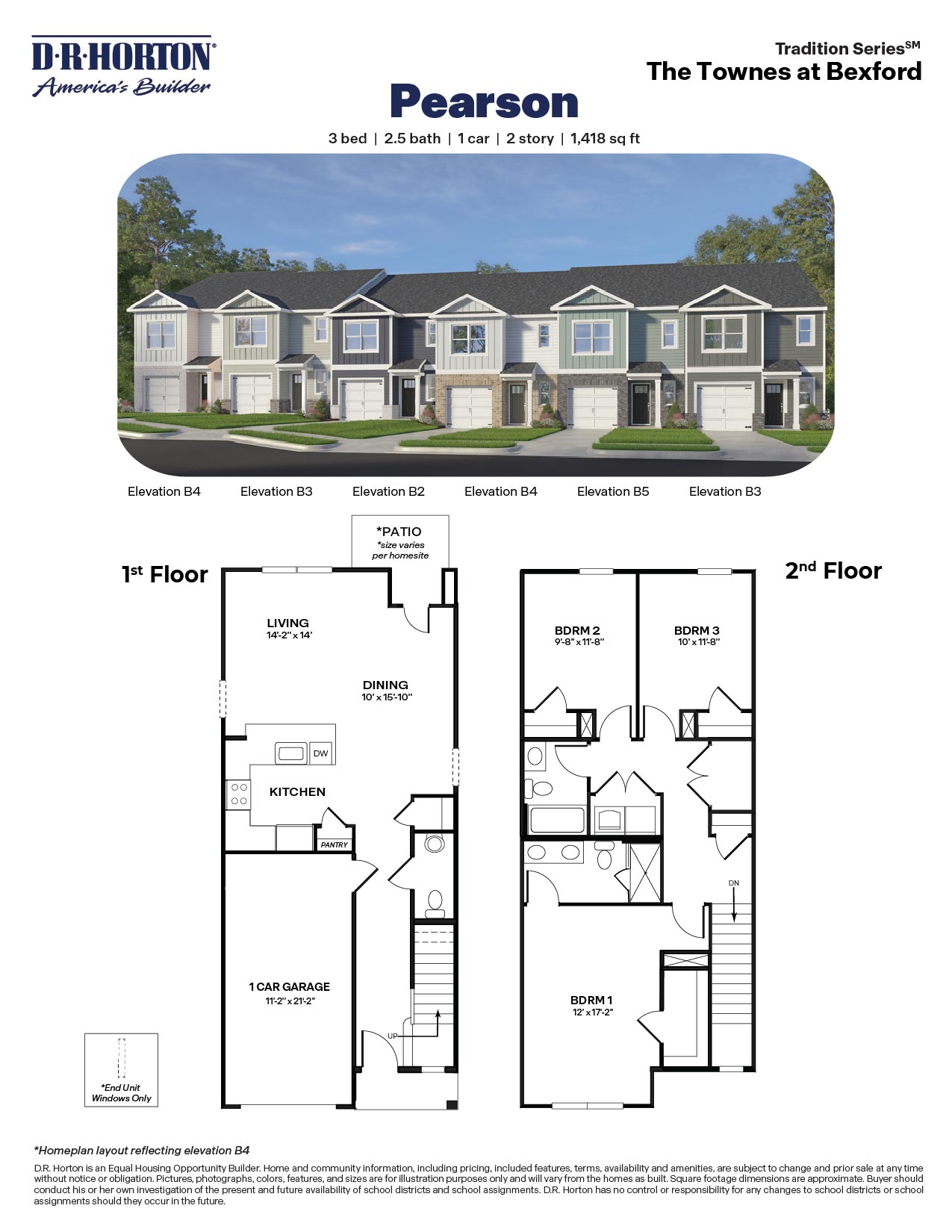 Pearson Floorplan