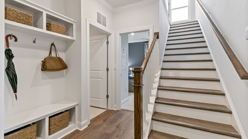 stella staircase and mudbench