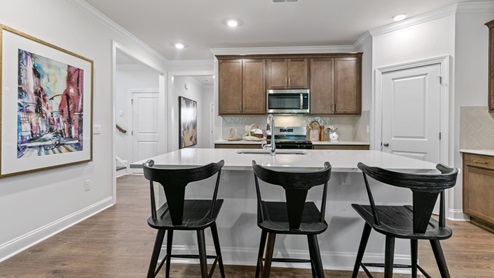 kitchen with quartz countertops and stainless steel appliances
