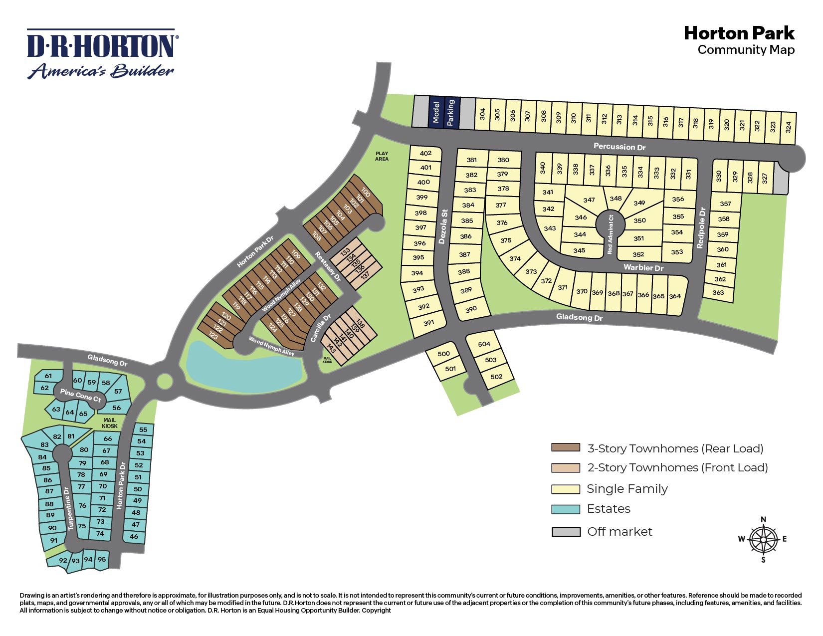 Static Lot Map