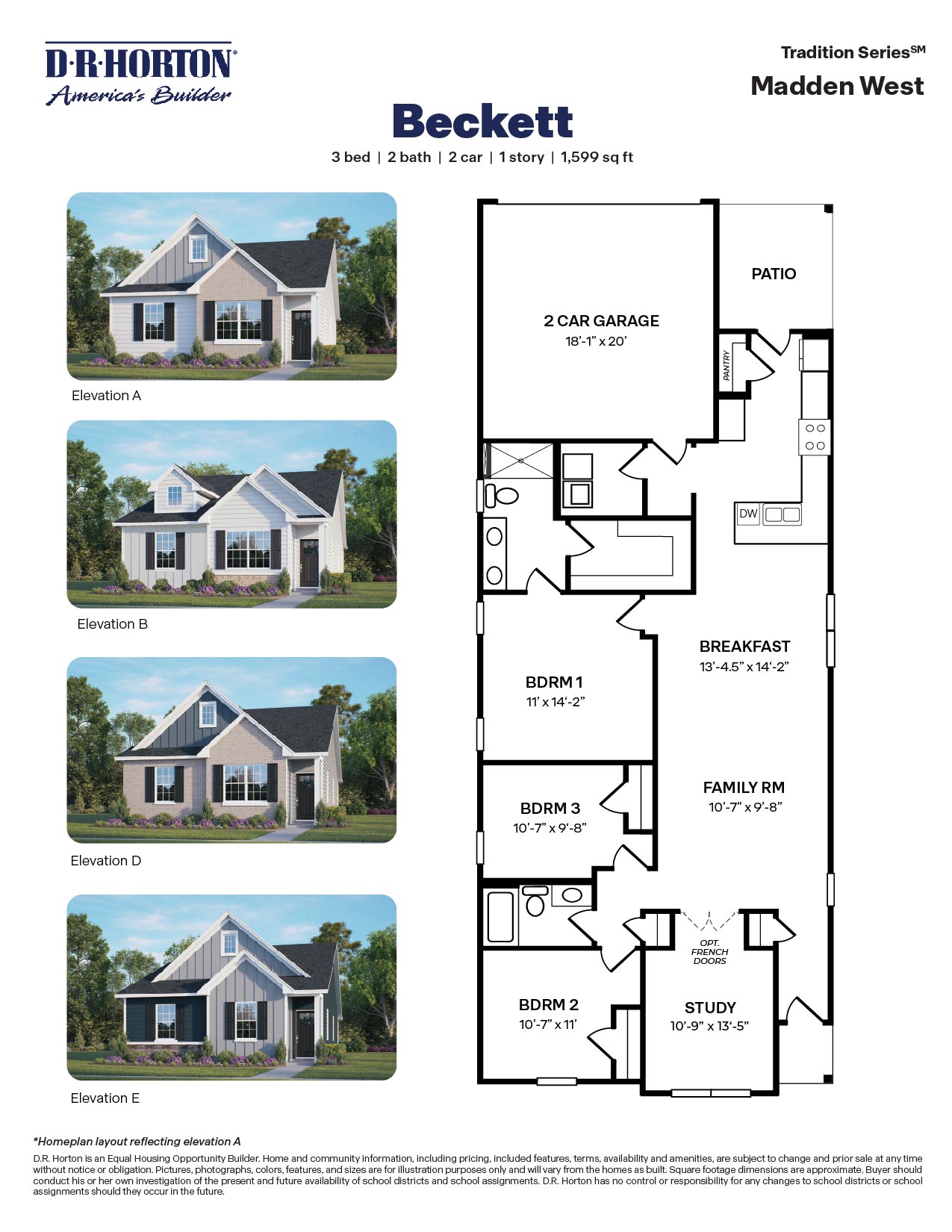 Beckett Floorplan