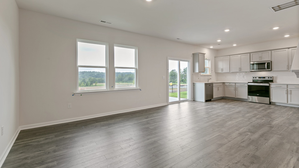 Living area with great open space