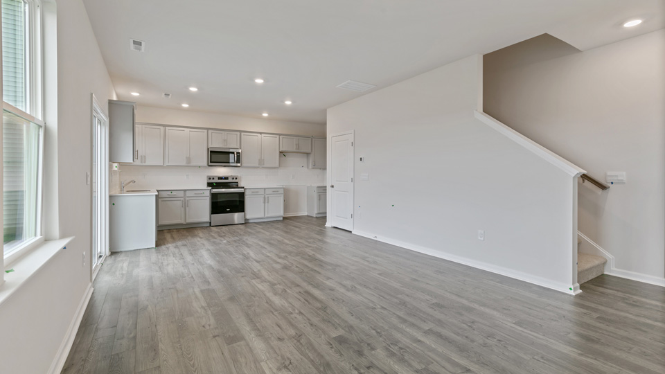Living area with great open space
