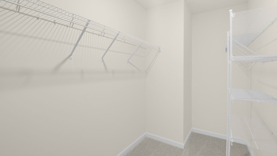 Hayden Model Walk-in Closet