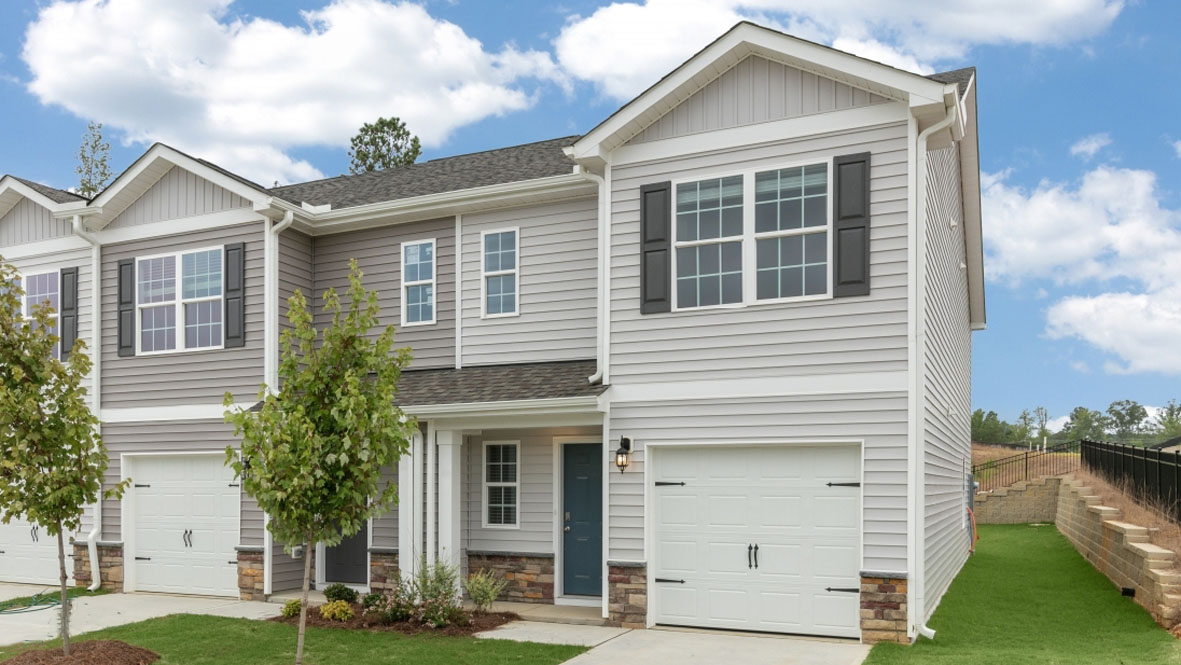 New Homes in The Townes at Matthews Landing FuquayVarina, NC