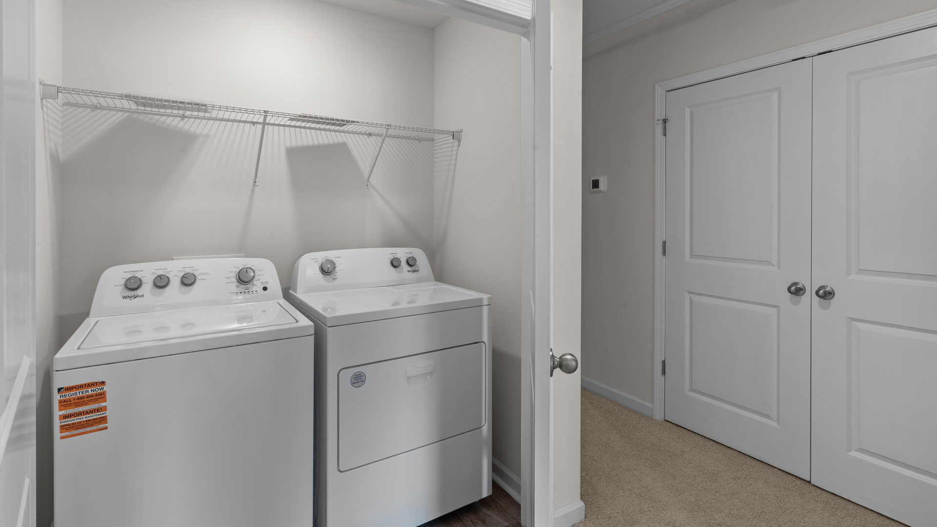 Laundry area
