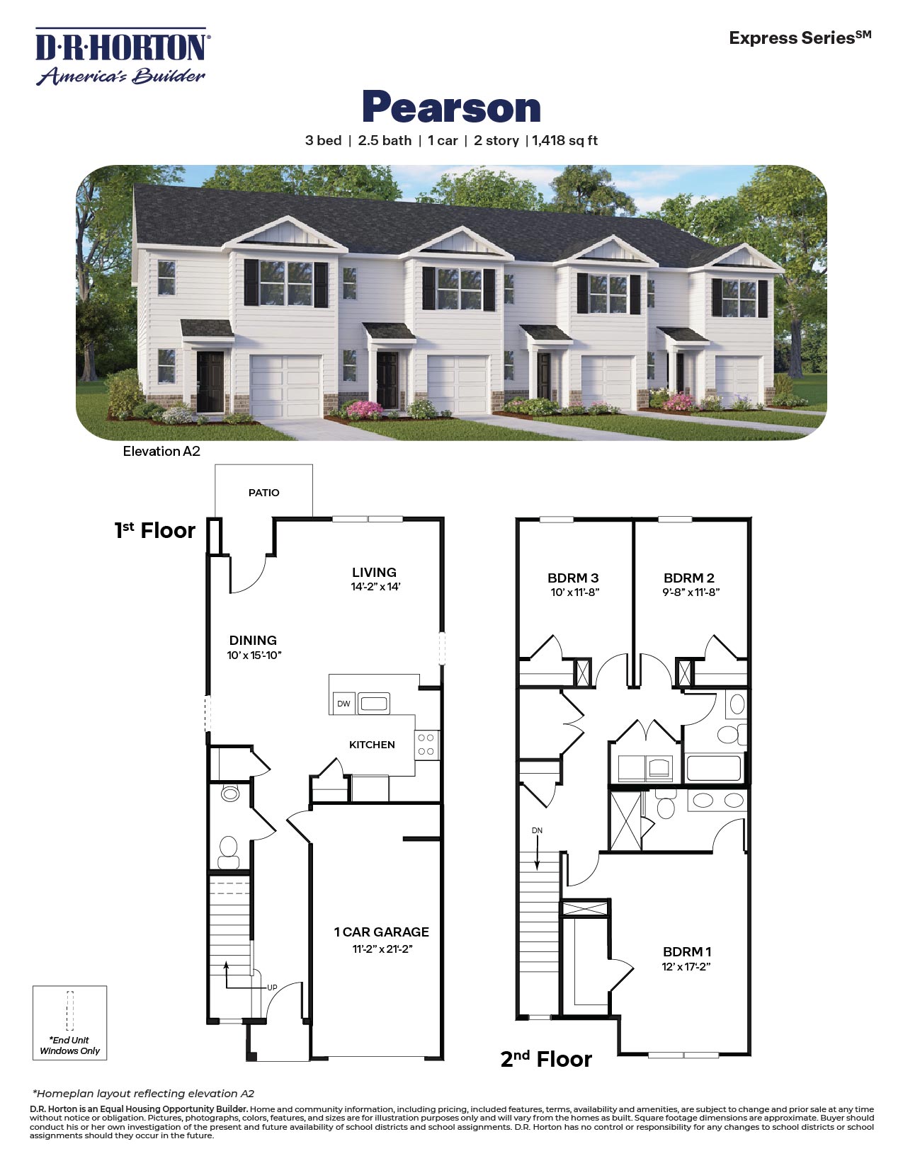 Pearson Floorplan