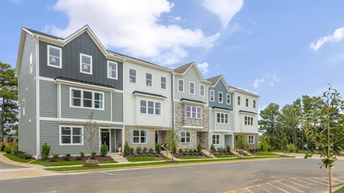 Townes at Madden West Street scape