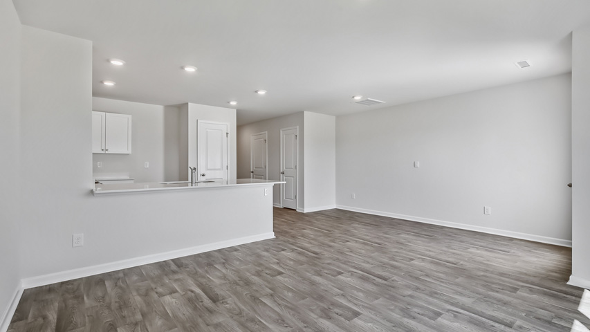 Kitchen with quartz countertops