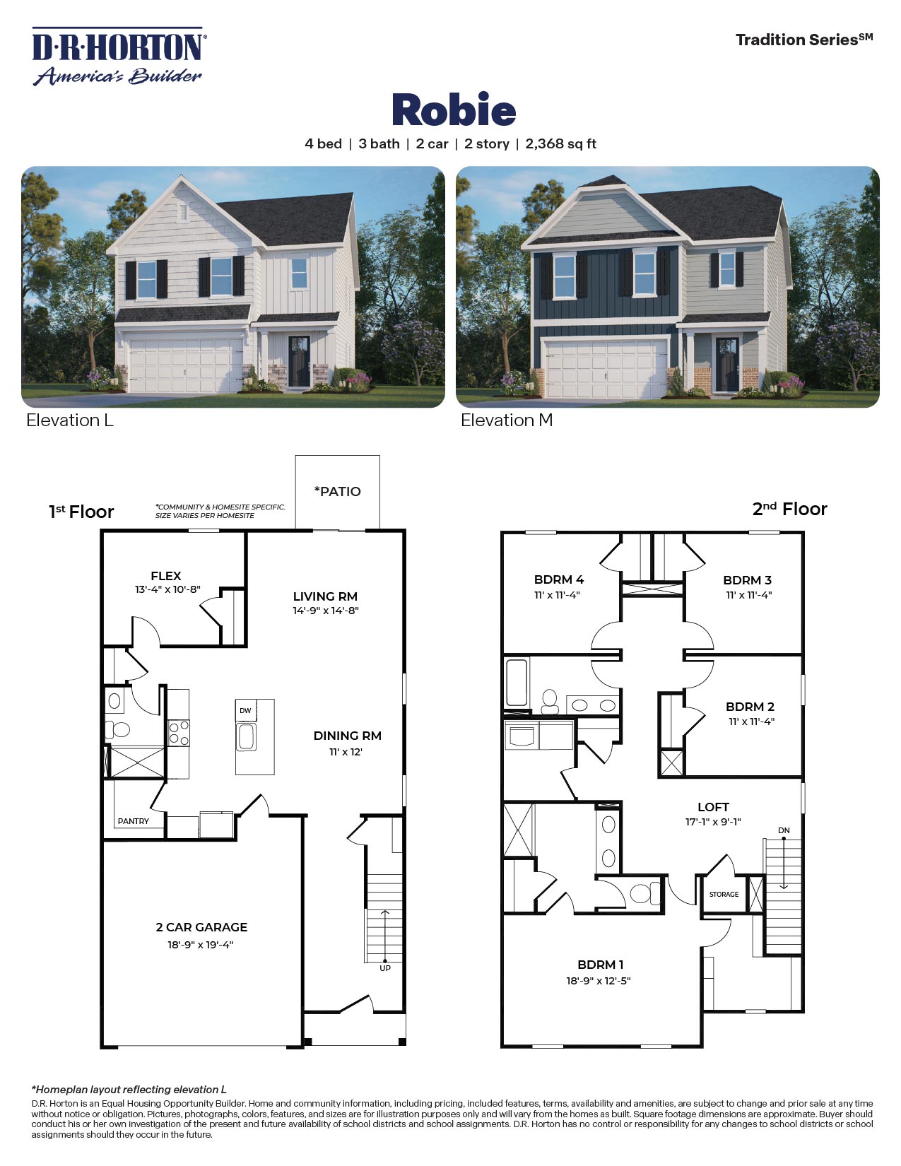 robie floorplan