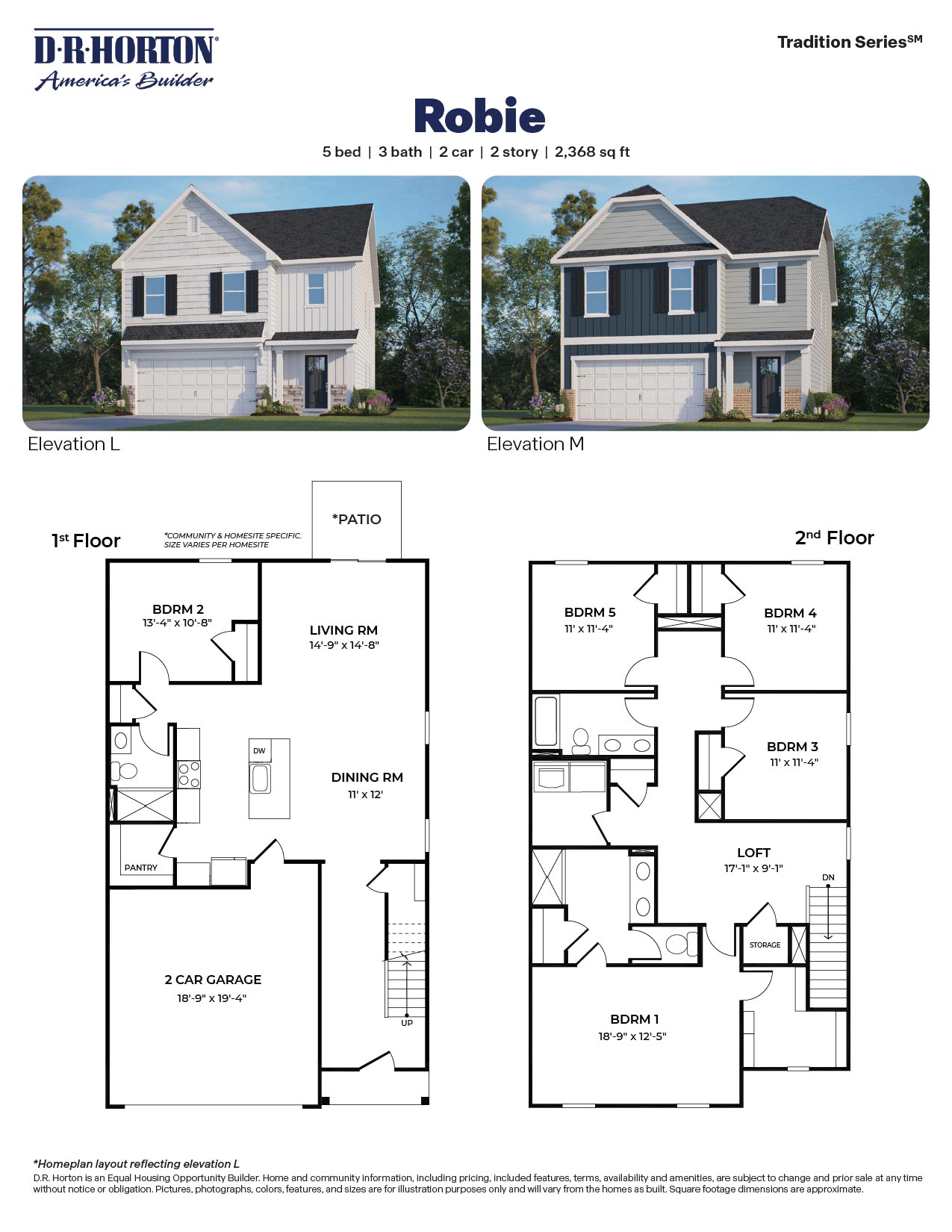 robie floor plan