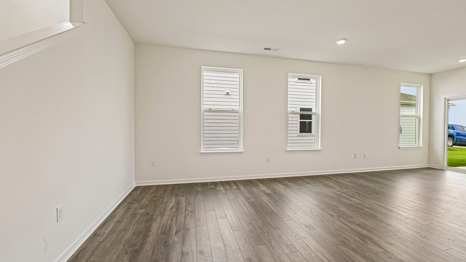 spacious living area