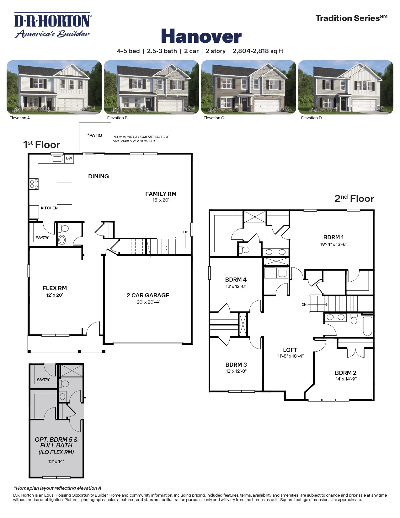 hanover floor plan