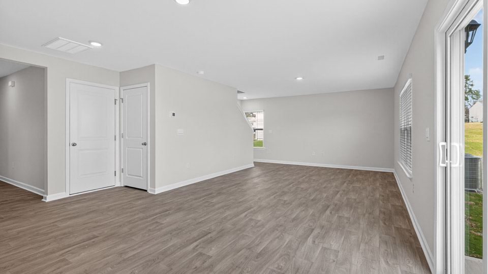 open-concept living room