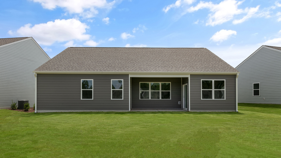back exterior of booth j with covered patio