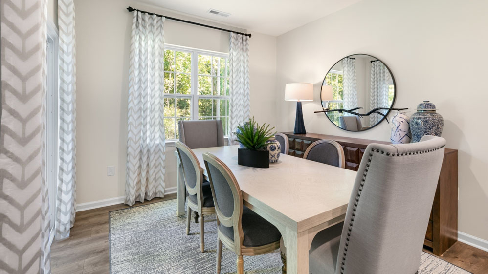 Anderson Farm Booth Model Dining Room