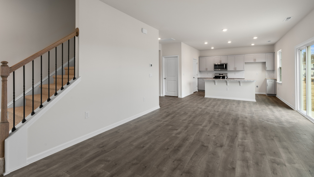 Open-concept living room