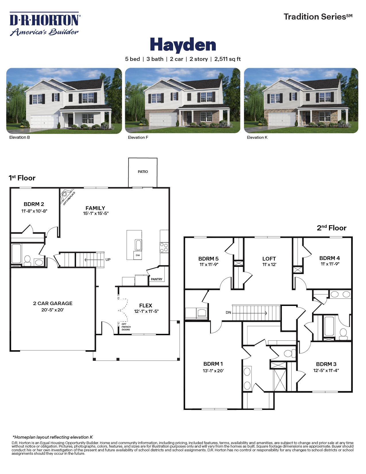 Hayden floorplan