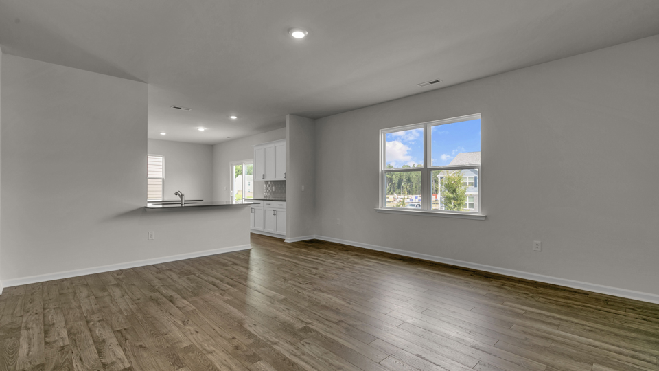 Open-concept living room