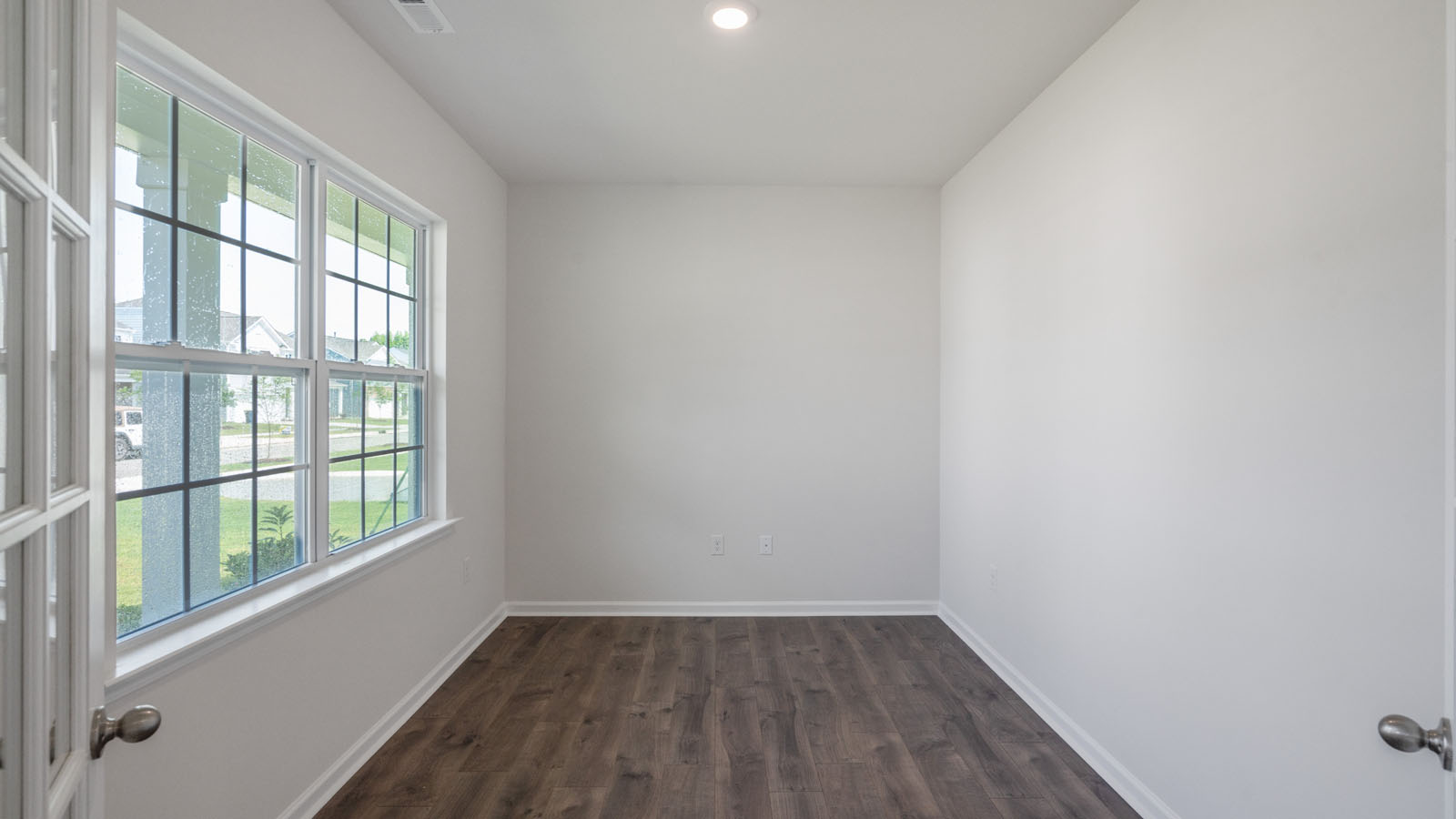 Study with french doors