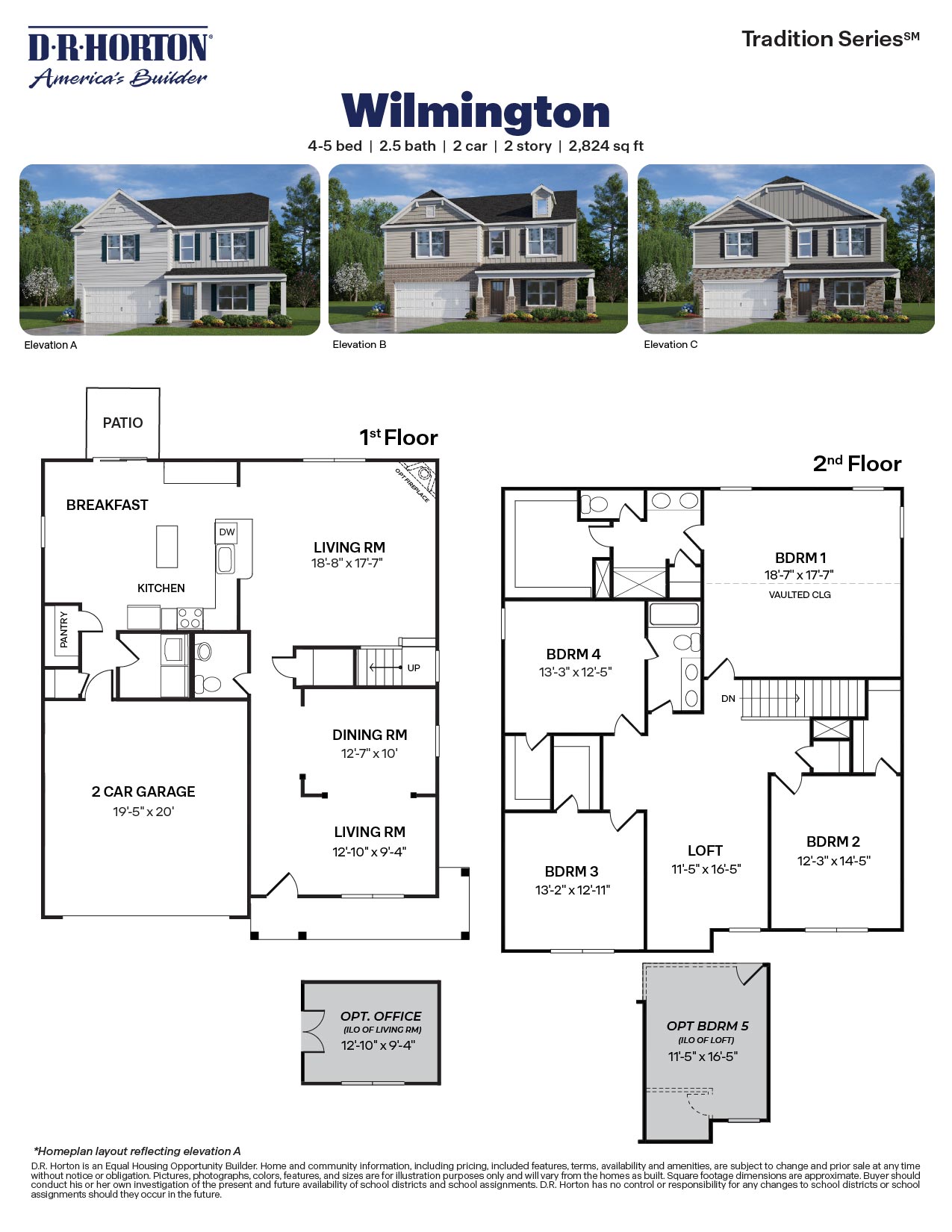 Wilmington floorplan
