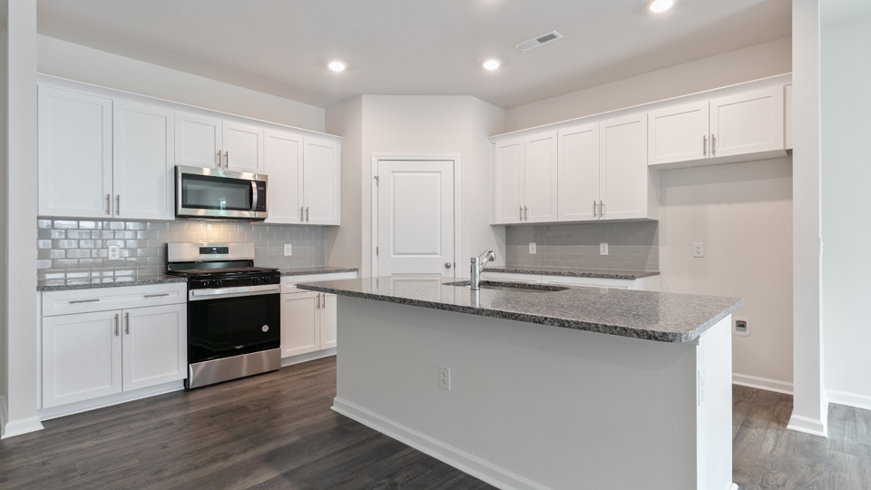 kitchen with stainless steel appliances