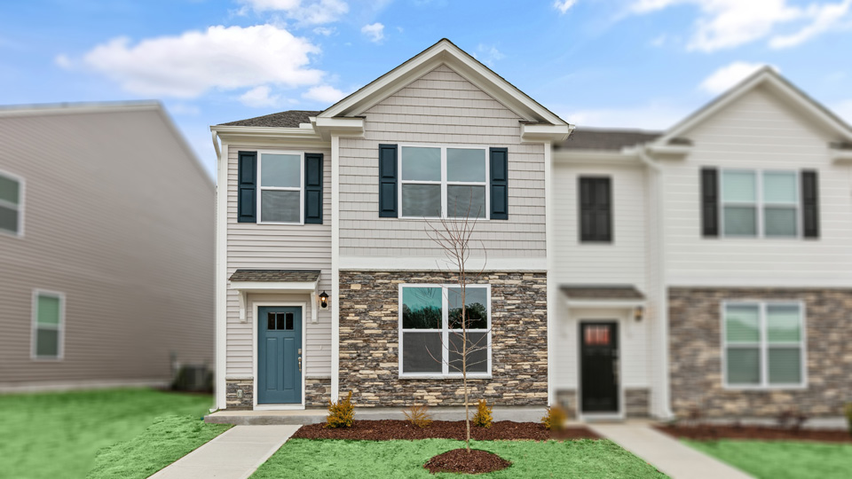 blake exterior townhome