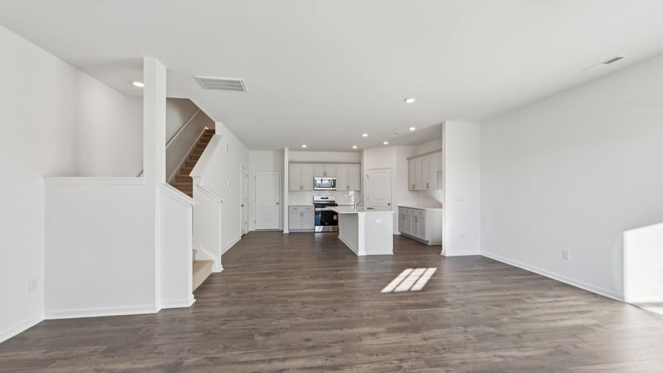 Open-concept living room