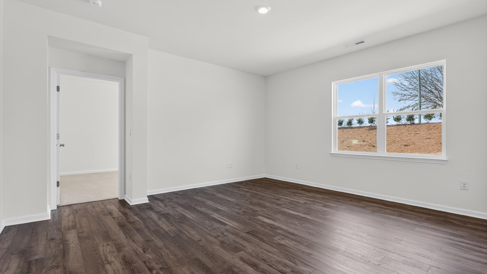 Open concept living room area