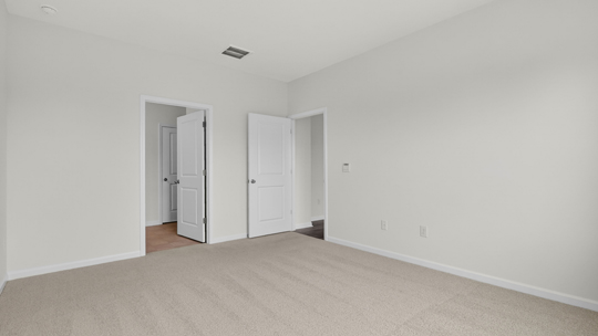 bedroom with carpet flooring