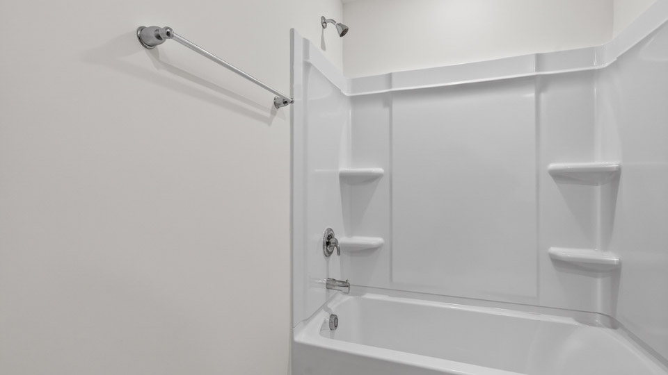 Bathroom with sink and tub