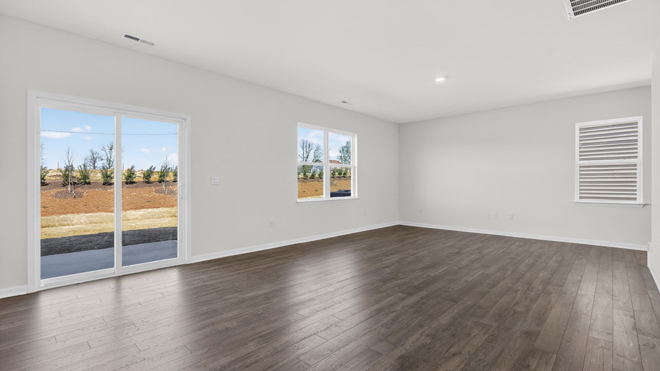 Open concept living room