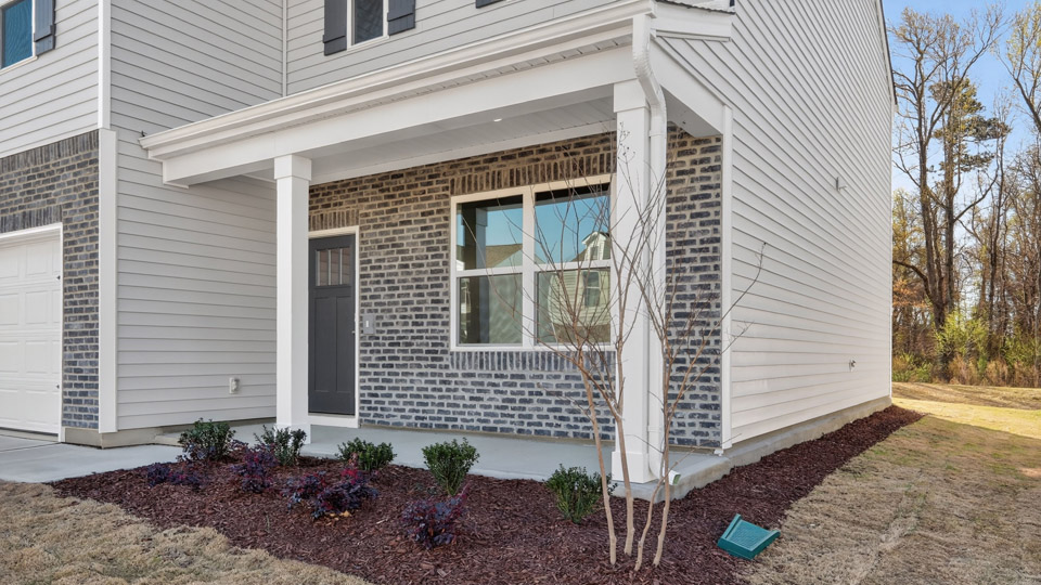 Exterior front door entry