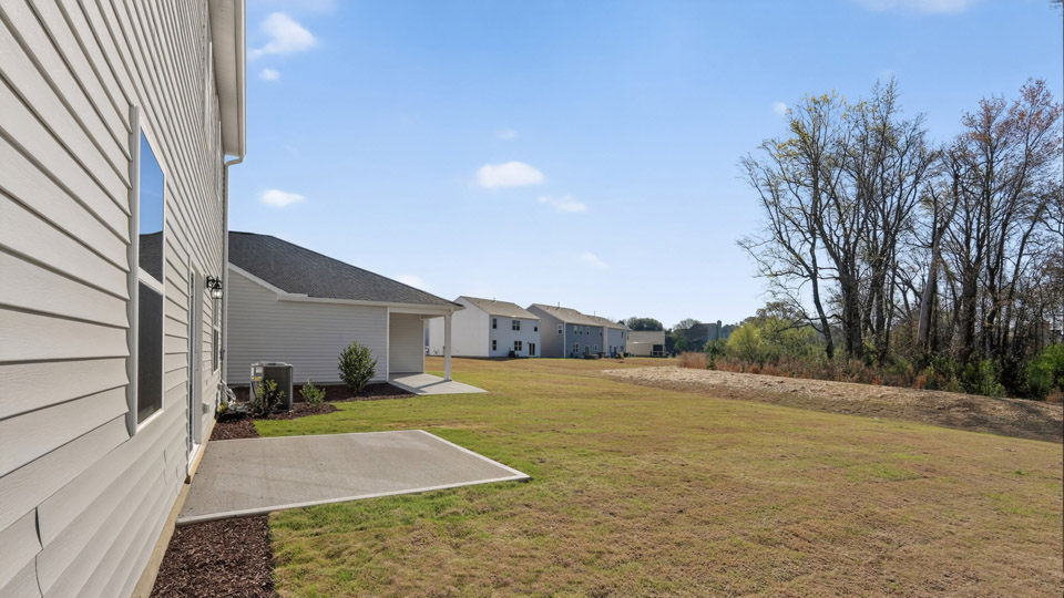 View from back patio