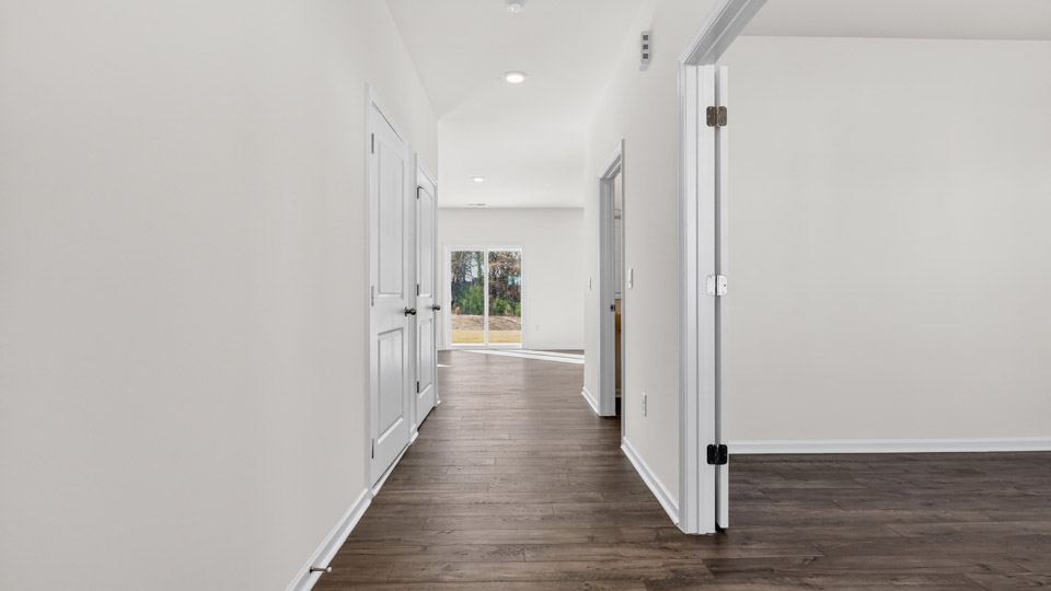 Interior front door entry