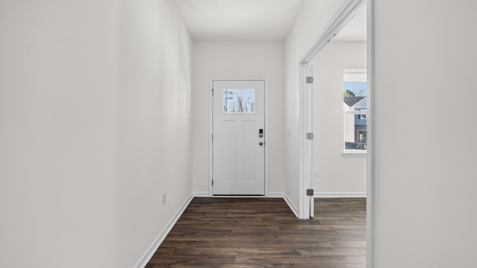 Interior front door entry