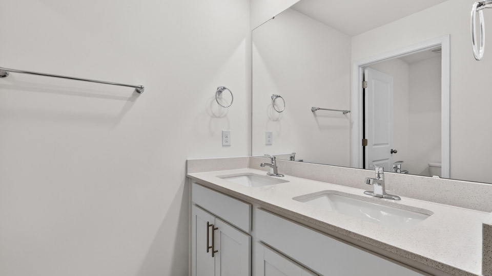 Bathroom with sink and tub