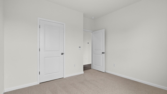 bedroom with carpet flooring