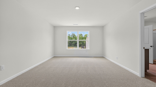 bedroom with carpet flooring