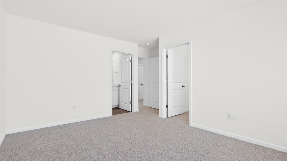 bedroom with carpet flooring