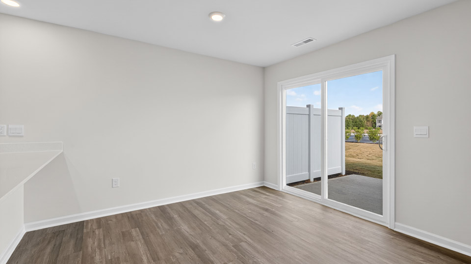 DINING ROOM & REAR PATIO DOORS