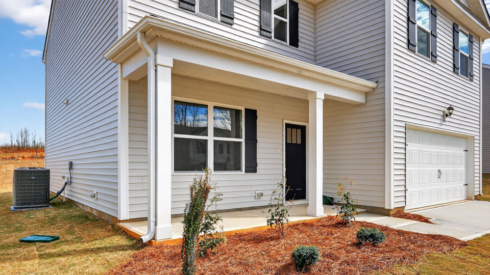 Exterior front door entry