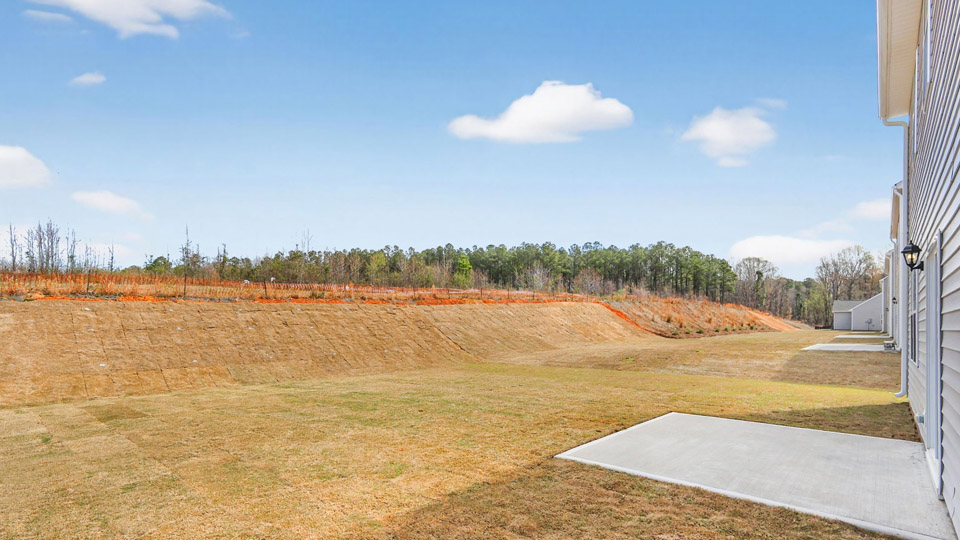 View from back patio