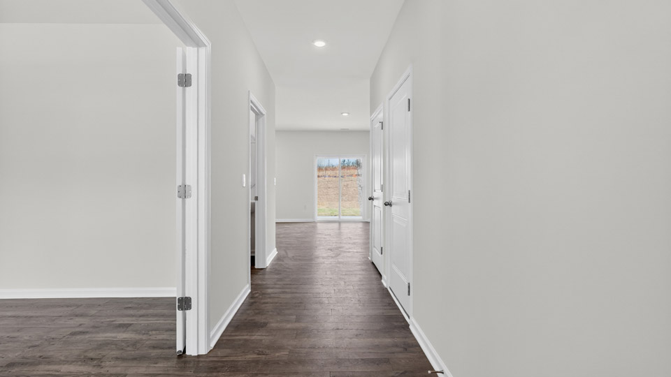 Interior front door entry