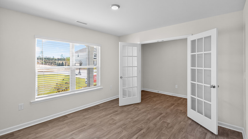 study with french doors