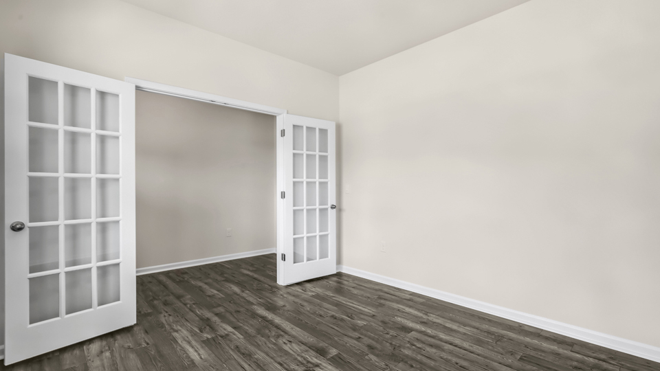 Study with french doors